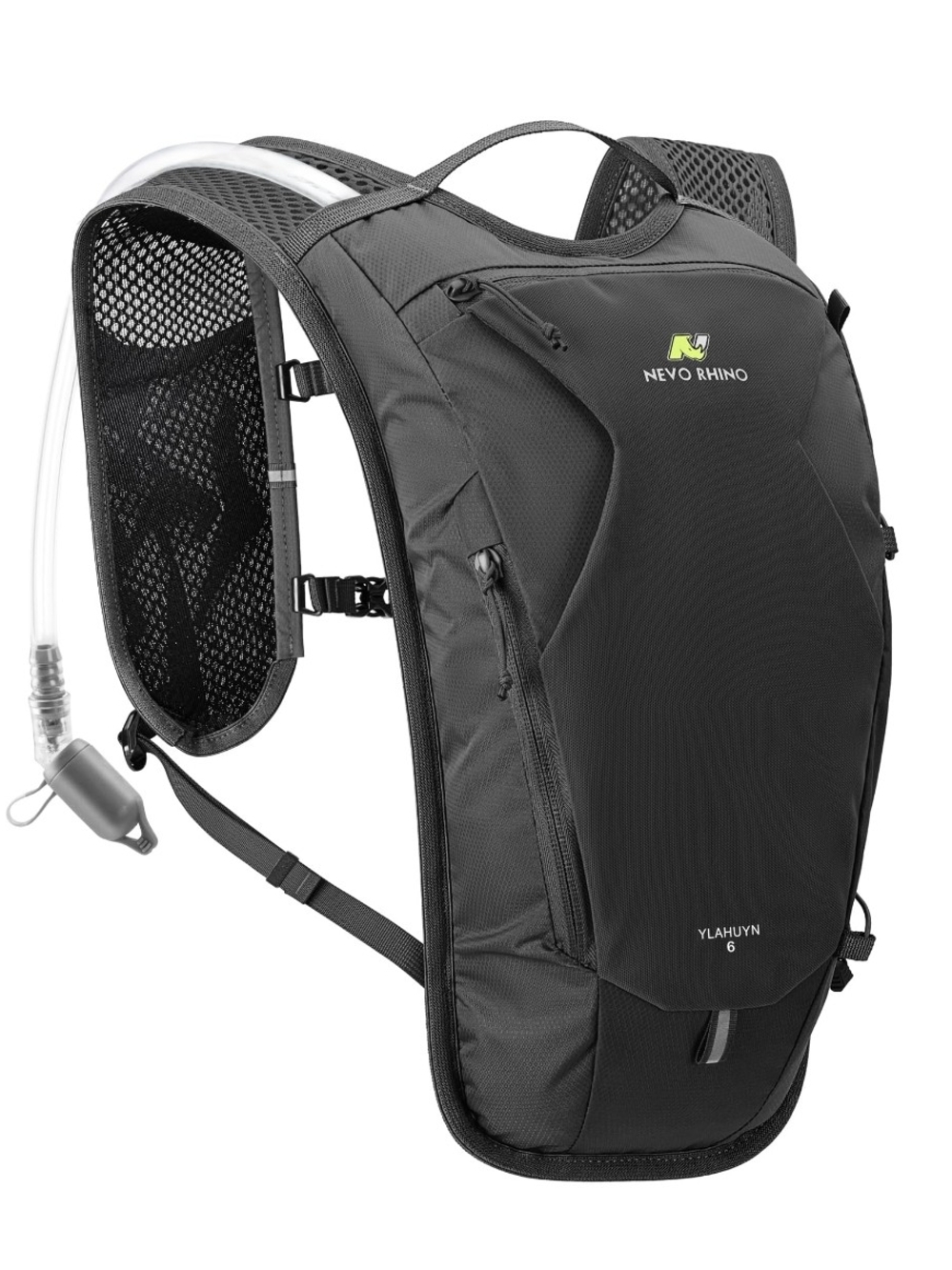 N NEVO RHINO Hydration Backpack,Water Backpack 1.5L Black Hydration Backpack